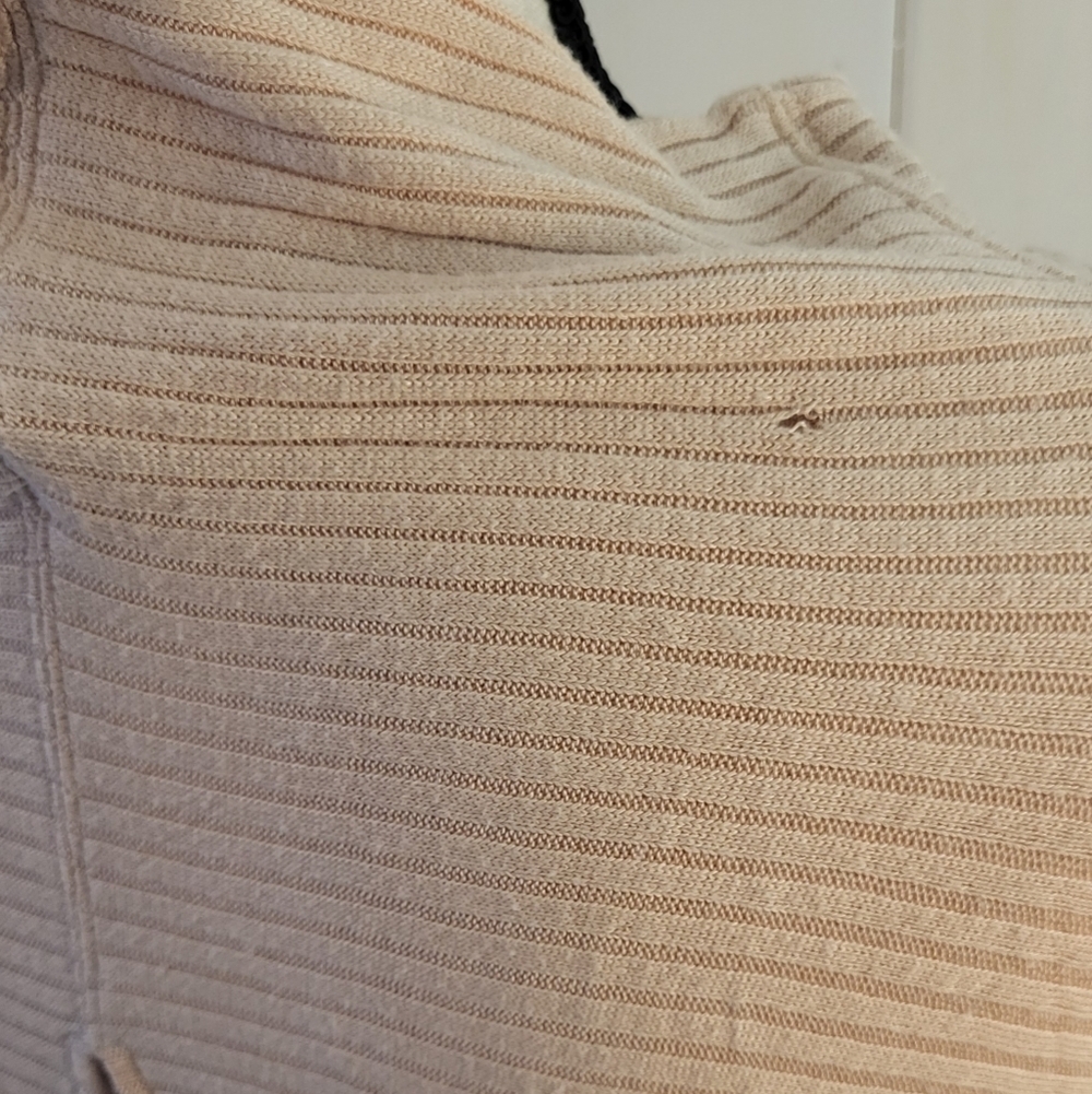 FREE PEOPLE Lovers Split Back Pullover Ribbed Tun… - image 6